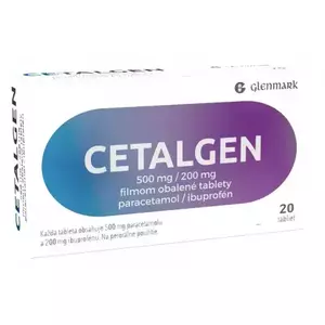 Cetalgen 500 mg/200 mg tbl.flm.20 x 500 mg vyobraziť