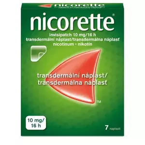 Nicorette Invisipatch 10 mg/16h emp.tdm.7 náplastí vyobraziť