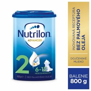 Nutrilon Advanced 2 následná mliečna dojčenská výživa v prášku (6-12 mesiacov) 6x800 g vyobraziť
