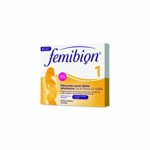 Femibion 1 Plánovanie a prvé týždne tehotenstva tbl (kys. listova + vitamíny, minerály) 28 ks vyobraziť