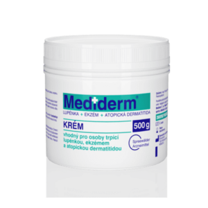 MEDIDERM Krém lupienka + ekzém + atopická dermatitída 500 g vyobraziť