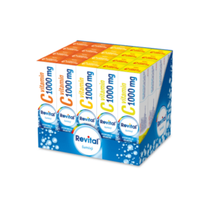 REVITAL Vitamín C 1000 mg šumivý mix box 1 set vyobraziť