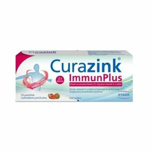 CURAZINK ImmunPlus 20 pastiliek vyobraziť