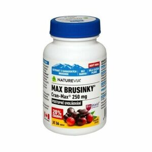 NATUREVIA Max brusnice cran-max 250 mg 30 kapsúl vyobraziť