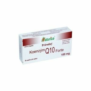 NATURICA Prírodný koenzym Q10 forte 100 mg 30 cmúľacích tabliet vyobraziť