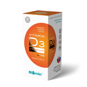 BIOMIN Vitamín D3 premium 2000 I.U. 60 kapsúl vyobraziť