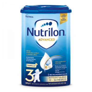 Nutrilon 3 Vanilla dojčenské mlieko vyobraziť