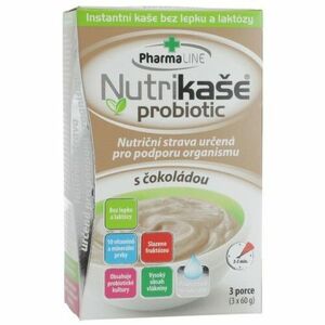 NUTRIKAŠA Probiotic - proteinová s čokoládou 3 x 60 g vyobraziť