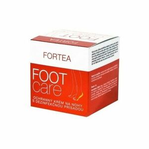 FORTEA Foot care krém s dezinfekčnou prísadou ochranný, na nohy 80 g vyobraziť
