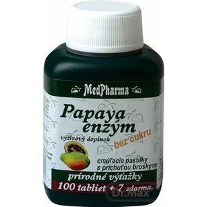 Medpharma Papaya enzÝm vyobraziť