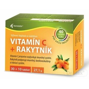 Noventis Vitamín C + Rakytník vyobraziť