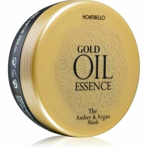 Montibello Gold Oil Amber & Argan Mask revitalizačná maska na vlasy 200 ml vyobraziť