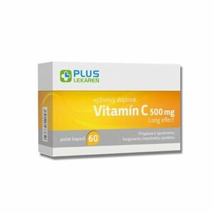 Plus Lekáreň Vitamín C 500 mg long effect 60 cps vyobraziť
