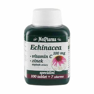 MedPharma Echinacea 100 mg vit.C Zn 107 tabliet, Akcia vyobraziť