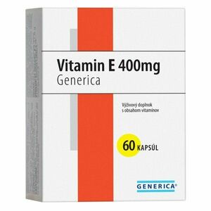 Generica Vitamín E 400mg 60cps vyobraziť