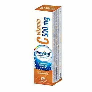 REVITAL Vitamín C 500 mg pomaranč 20 tbl vyobraziť