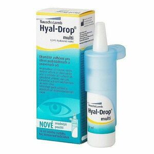 Bausch & Lomb očné kvapky Hyal-Drop Multi 10 ml, Akcia vyobraziť