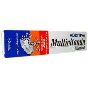 Additiva multivitamin+mineral pomaranč eff 20 tbl vyobraziť