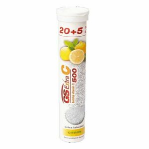 GS Extra C 500 mg šumivý citón 25 tbl vyobraziť