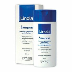 Linola šampón pre suchú a podráždenú pokožku hlavy 200 ml vyobraziť