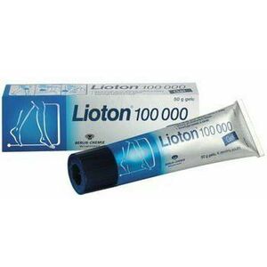 Lioton gel 100 000 na ochorenia žíl a zápaly 50 g, Akcia vyobraziť