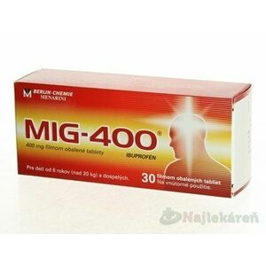 MIG 400 tbl.flm.30 x 400mg vyobraziť