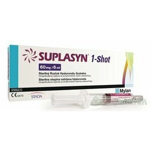 SUPLASYN 1-Shot viskoelastický materiál na osteoartrózu 6 ml, Doprava zadarmo vyobraziť