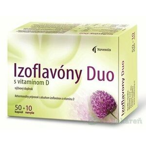Noventis Izoflavony Duo s vitamínem D 50+10 cps. vyobraziť