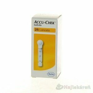 ACCU-CHEK Softclix Lancet 25 lancety do odberového pera 25 ks vyobraziť