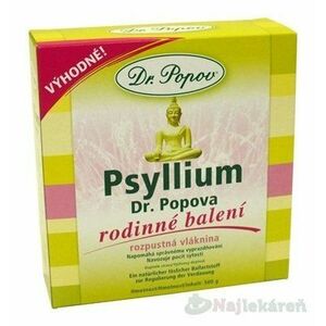 DR. POPOV PSYLLIUM rozpustná vláknina 500 g vyobraziť