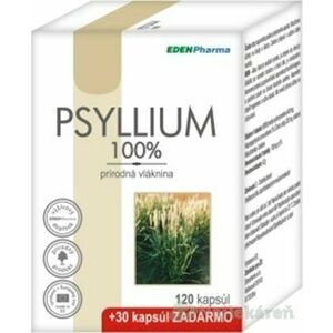 EdenPharma Psyllium 120+30 cps. vyobraziť