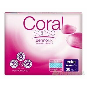Coral Sense Extra inkontinenčné vložky 30ks vyobraziť