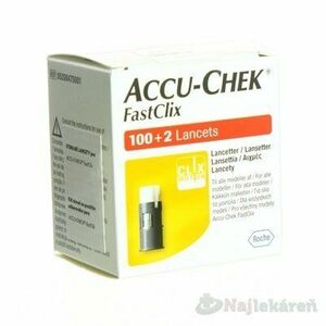 Accu-Chek FastClix Zásobník lancetový do odberoveho pera, 17x6 lanciet 102 ks vyobraziť