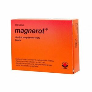 MAGNEROT - magnézium ( horčík ), 100 tabliet vyobraziť
