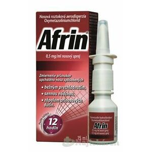 Afrin 0, 5 mg/ml nosový sprej vyobraziť