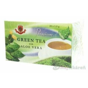 HERBEX PREMIUM Tea Zelený čaj ALOE VERA 20 x 1, 5 g vyobraziť