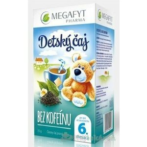 MEGAFYT Detský čaj BEZ KOFEÍNU, 20x1, 75 g vyobraziť