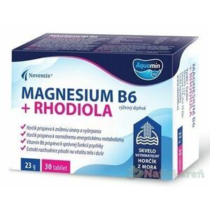 Magnesium B6 + Rhodiola 30 tablet vyobraziť