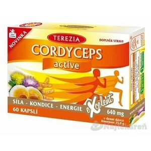 Terezia Company CORDYCEPS active 60 cps. vyobraziť