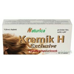 Naturica Kremík H Exclusive + Kyselina hyalurónová, tbl 30+15 (45 ks) vyobraziť