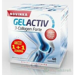 GelActiv 3-Collagen Forte 120 cps. vyobraziť