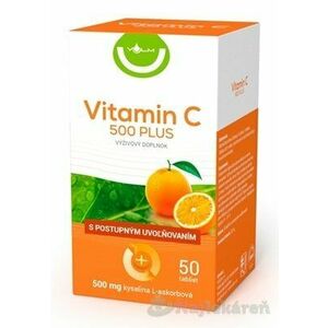 Vulm Vitamin C 500 Plus 50 tabliet vyobraziť