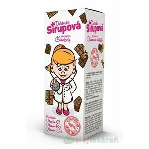 Doktorka Sirupová kalciový sirup s príchuťou čokolády 100 ml vyobraziť