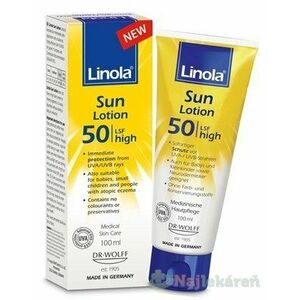 Linola Sun lotion spf50 vyobraziť