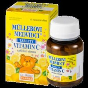 Dr. Müller medvedíky vitamín C tbl s príchuťou citrónu 1x45 ks vyobraziť