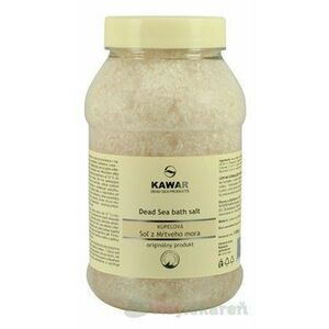 Kawar Kúpeľová soľ z Mŕtveho mora 1000g vyobraziť