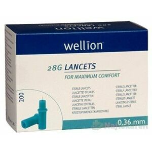 Wellion Lancets 28G 0, 36 mm 200 ks vyobraziť