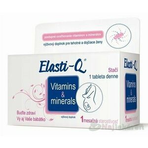 Elasti-Q Vitamins & Minerals s post.uvolňov.30 tabliet vyobraziť