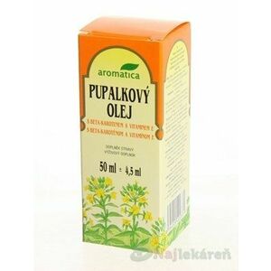 Aromatica Pupalkový olej s beta-karotenem a vitamínem E 50 ml vyobraziť