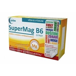 Astina SuperMag B6 60 tabliet vyobraziť